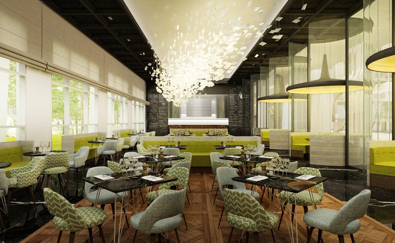 Movenpick Hotel & Convention Centre Klia Sepang Exterior foto Interior of the restaurant