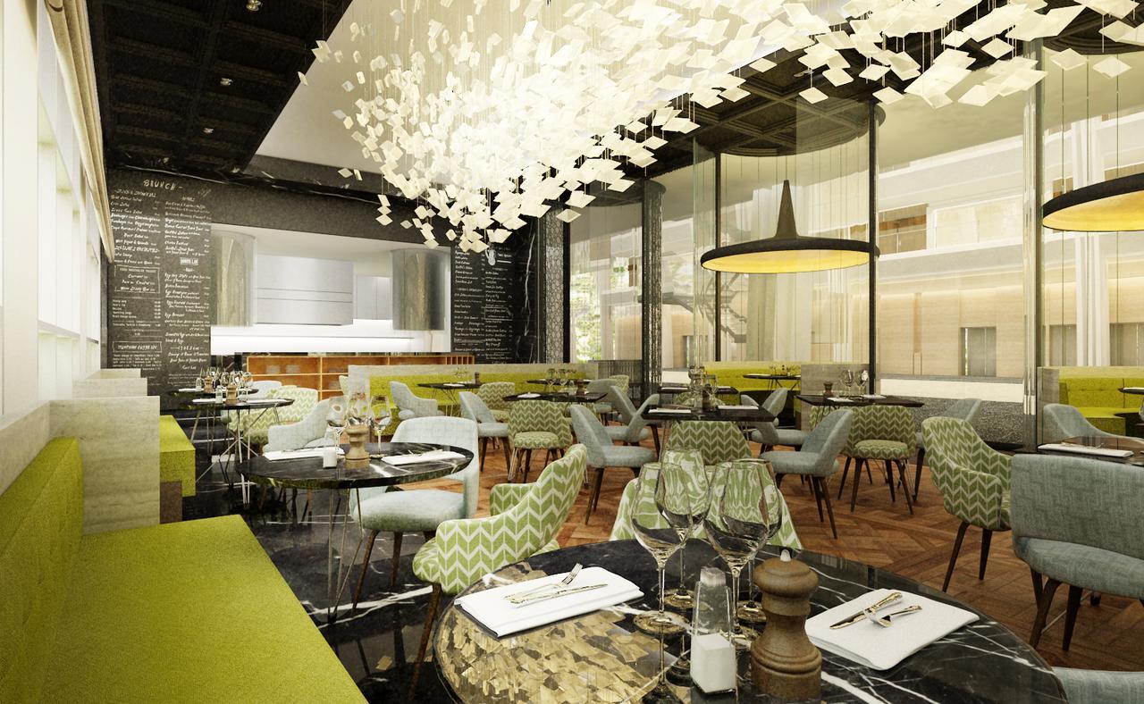 Movenpick Hotel & Convention Centre Klia Sepang Exterior foto Interior of the restaurant