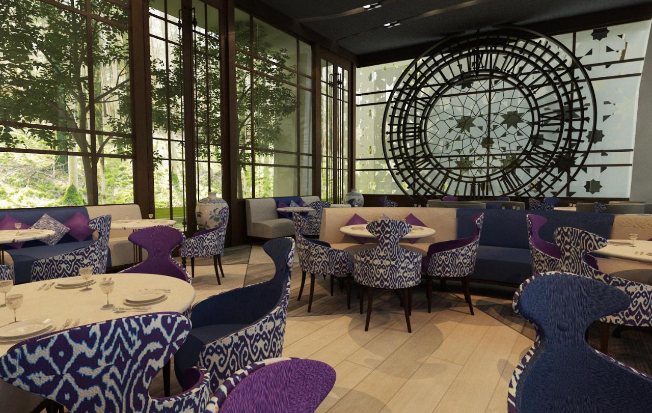Movenpick Hotel & Convention Centre Klia Sepang Exterior foto The interior of the restaurant